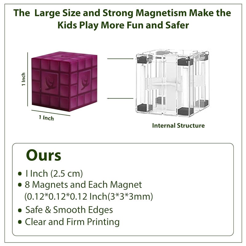 Knick Knack Magnetic Play World Underwater World Building Blocks - 106 Pieces for Kids Ages 3+ - Image 3